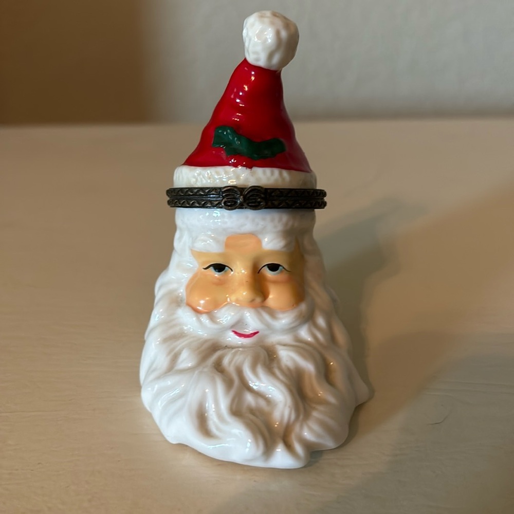 Santa trinket box